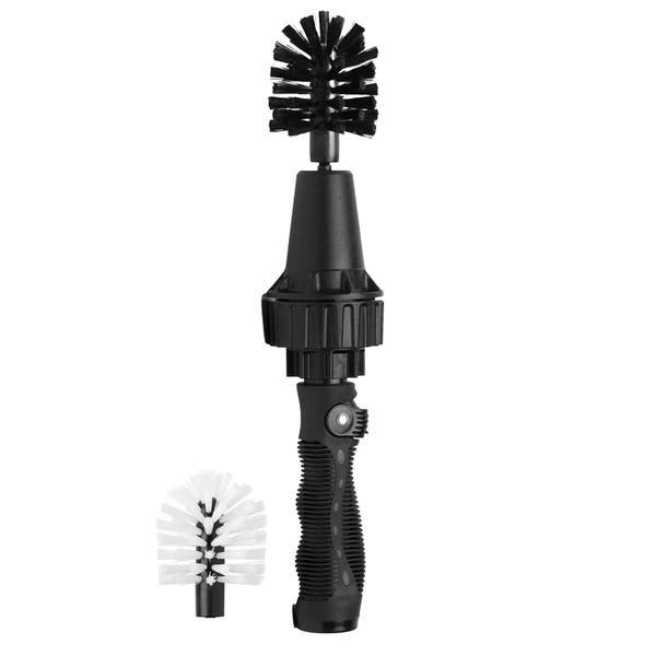 Water-driven Rotary Cleaning Brush Wash Hand-held Water Spray Brush -  CJdropshipping